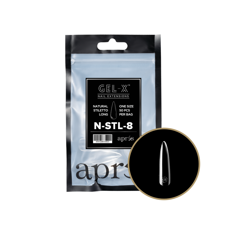 Gel-X® Natural Stiletto Refill Bag