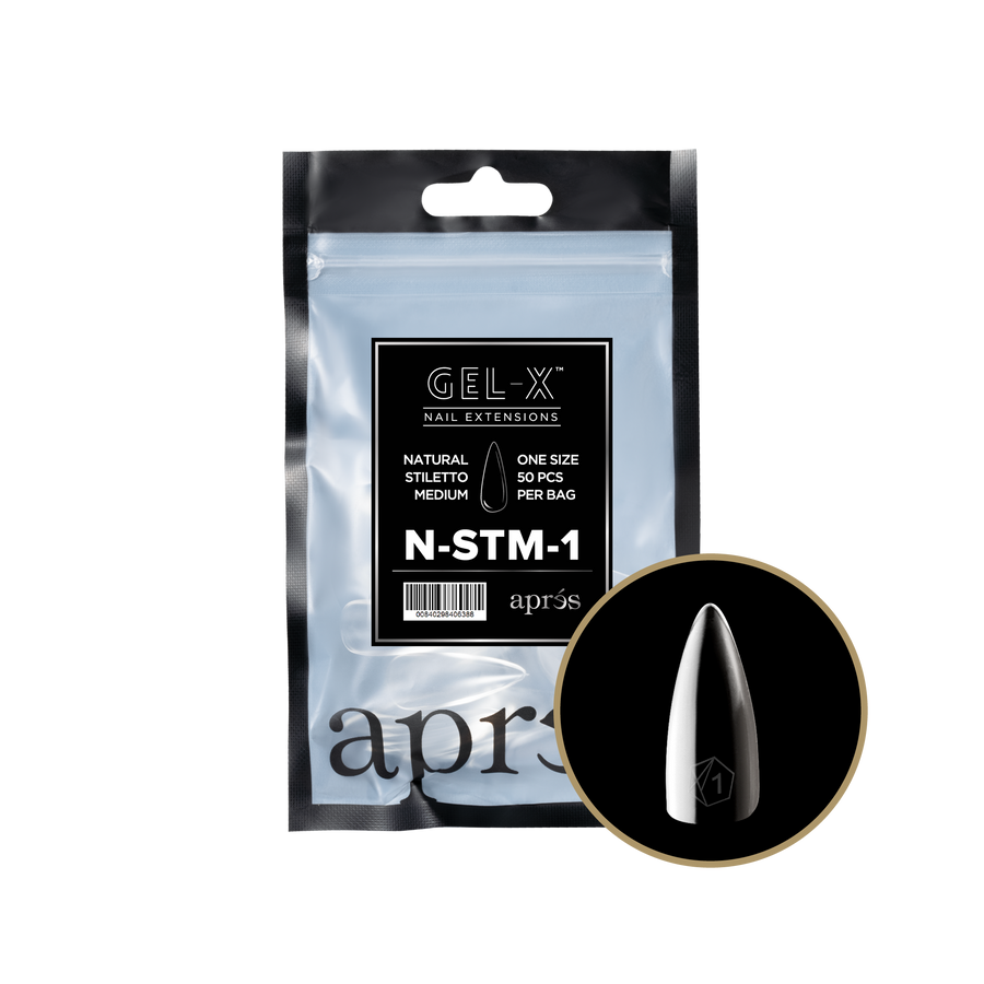 Gel-X® Natural Stiletto Refill Bag